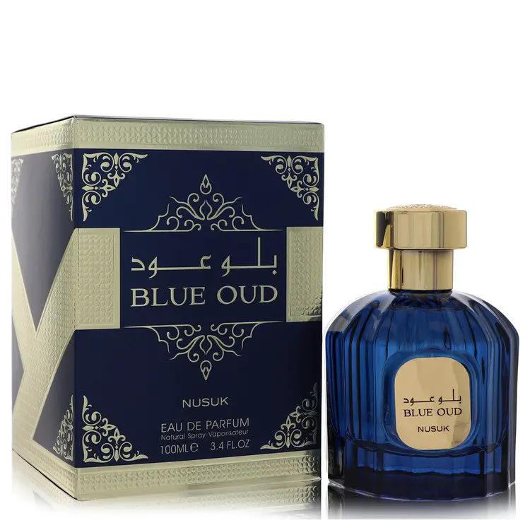 Nusuk Blue Oud Eau De Parfum Spray (Unisex) by Nusuk 100 ml by Brands HD