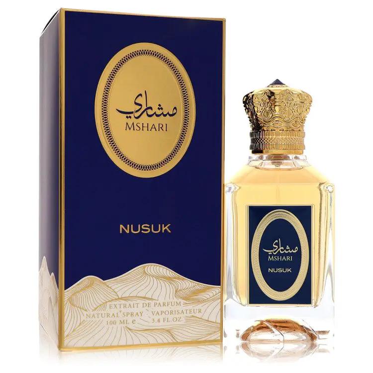 Brands HD Extrait De Parfum Spray (Unisex) Nusuk Mshari Extrait De Parfum Spray (Unisex) by Nusuk 100 ml Nusuk Mshari Extrait De Parfum Spray (Unisex) by Nusuk 100 ml