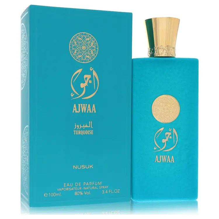Brands HD Eau De Parfum Spray (Unisex) Nusuk Ajwaa Turquoise Eau De Parfum Spray (Unisex) by Nusuk 100 ml Nusuk Ajwaa Turquoise Eau De Parfum Spray (Unisex) by Nusuk 100 ml