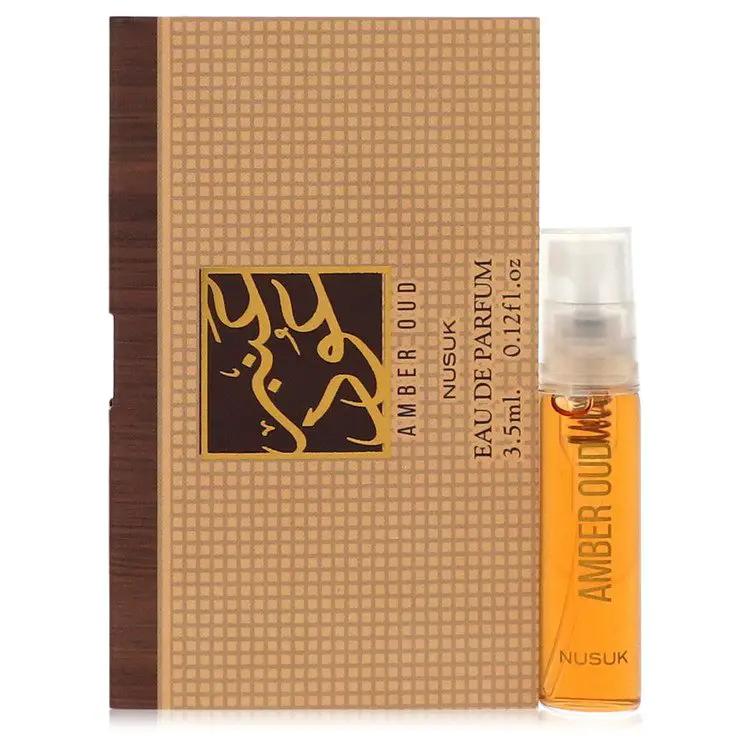 Brands HD Vial (sample) Nusuk Amber Oud Vial (sample) by Nusuk 4 ml Nusuk Amber Oud Vial (sample) by Nusuk 4 ml