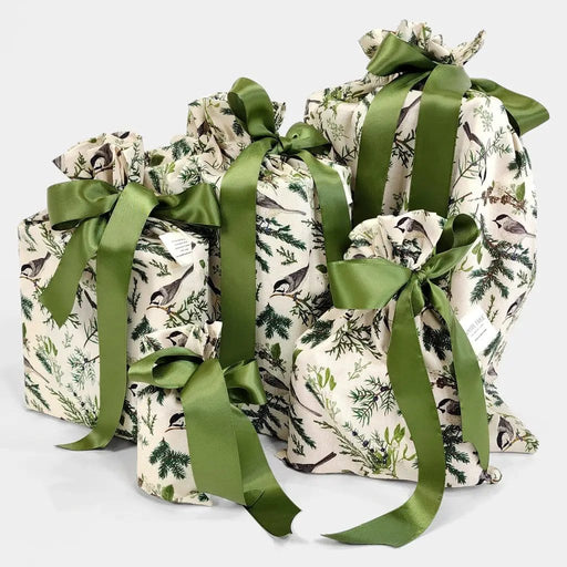 Waste Free Celebrations Fabric Gift Bags Nadarrach Beathe Coille (Reusable Gift Bag Set) Nadarrach Beathe Coille (Reusable Gift Bag Set)