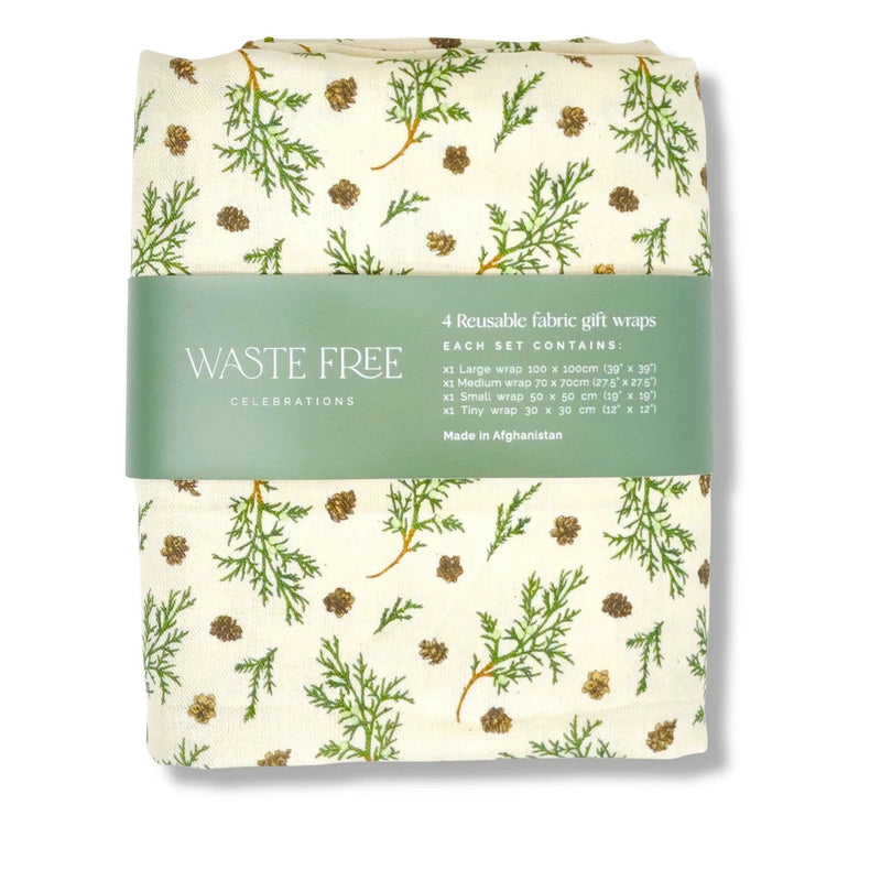 Waste Free Celebrations Furoshiki Wrapping Cloths Nadarrach Pincons - 4 Furoshiki Gift Wraps Nadarrach Pincons - 4 Furoshiki Gift Wraps