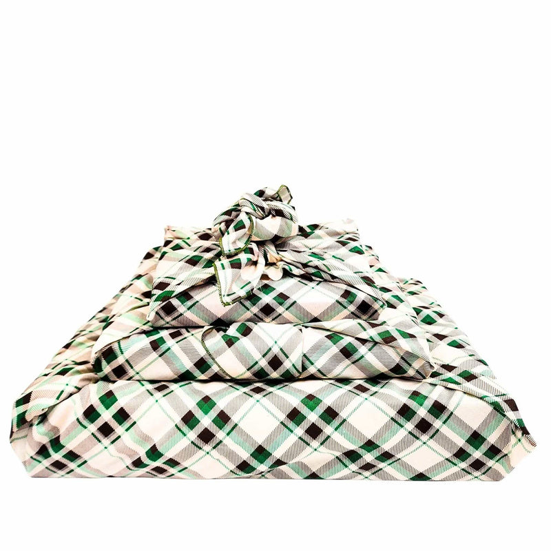 Waste Free Celebrations Furoshiki Wrapping Cloths Nadarrach Tartan - 4 Furoshiki Gift Wraps Nadarrach Tartan - 4 Furoshiki Gift Wraps