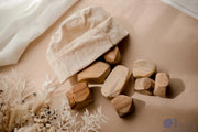 Natural Wooden Balancing Gems - QToys | Wooden Toy NZ by Curious Moonbeam