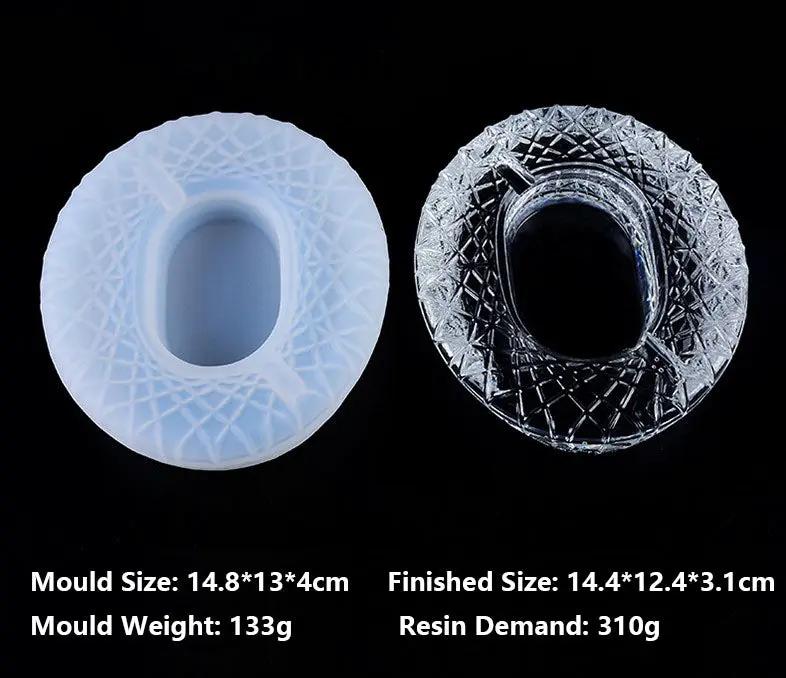 Ashtray Moulds Epoxy Resin Moulds Silicone Mould Casting Mould for Large Size DIY Ashtray Flower Pot Resin Art by Resin Art NZ