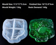 Ashtray Moulds Epoxy Resin Moulds Silicone Mould Casting Mould for Large Size DIY Ashtray Flower Pot Resin Art by Resin Art NZ