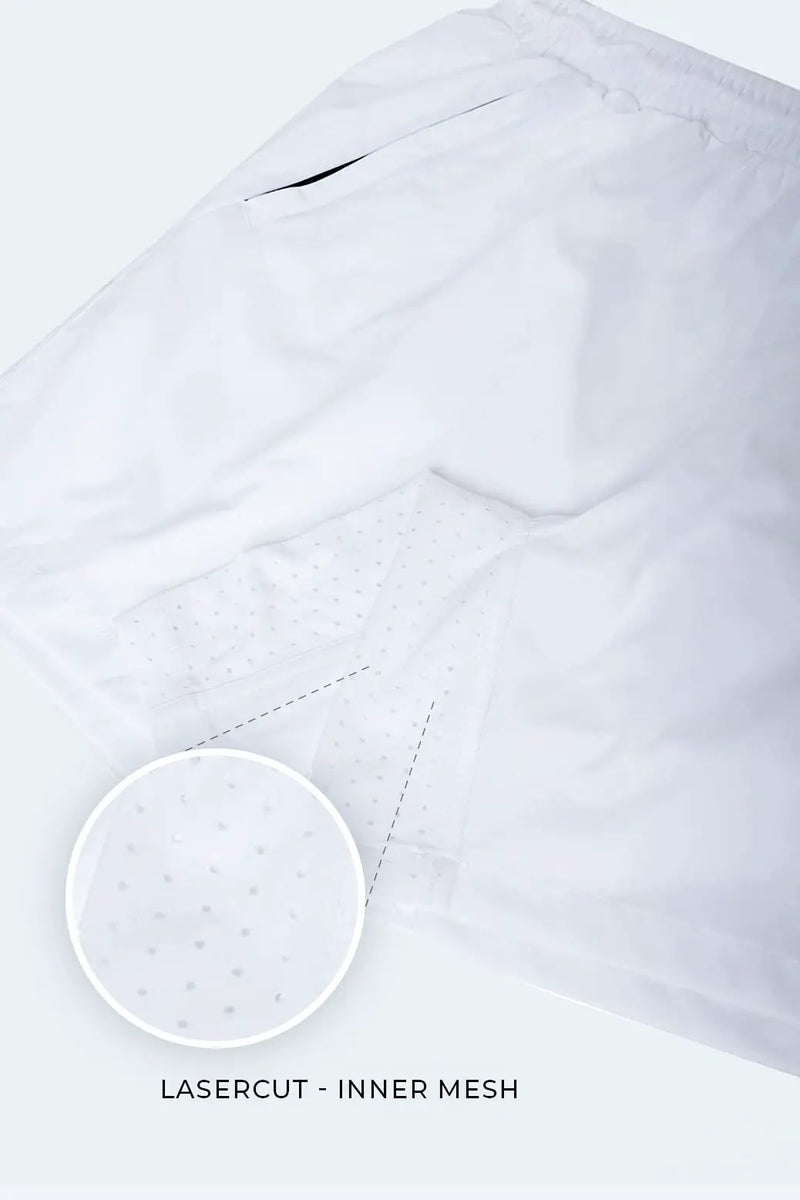 Nova Shorts White by Fuaark Nz