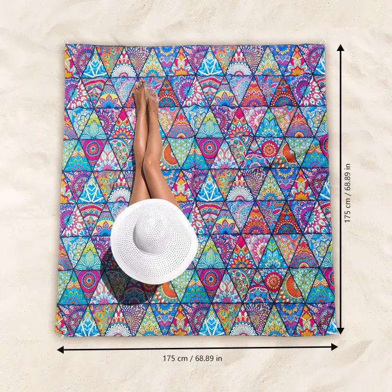 Waterproof Sandproof Beach Blanket by salelink.co.nz