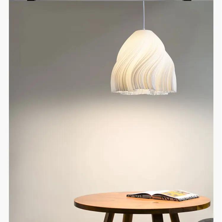 Modern White Lampshade Simple Pendant Light Hanging Lamp by salelink.co.nz