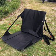 Folding Camping Chair Black by salelink.co.nz