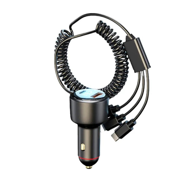 300W Fast Car Charger with Cables by salelink.co.nz
