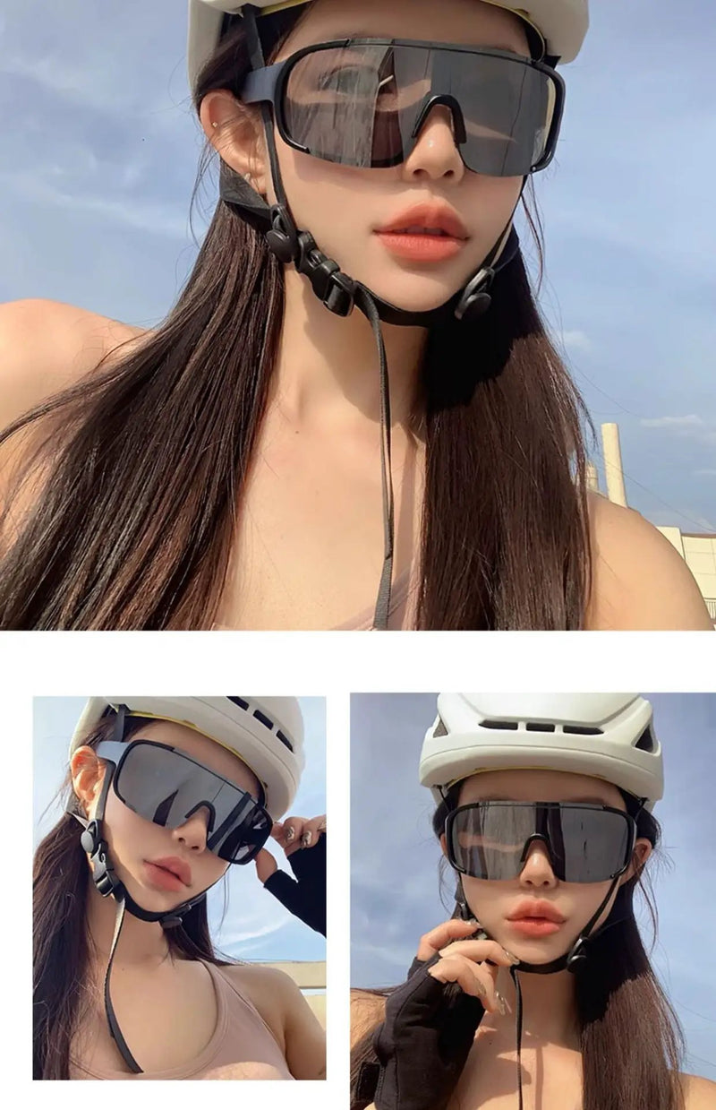 ECOTREK Cycling Sunglasses UV Protection – Windproof Outdoor Sports Glasses LX02 by ECOTREK