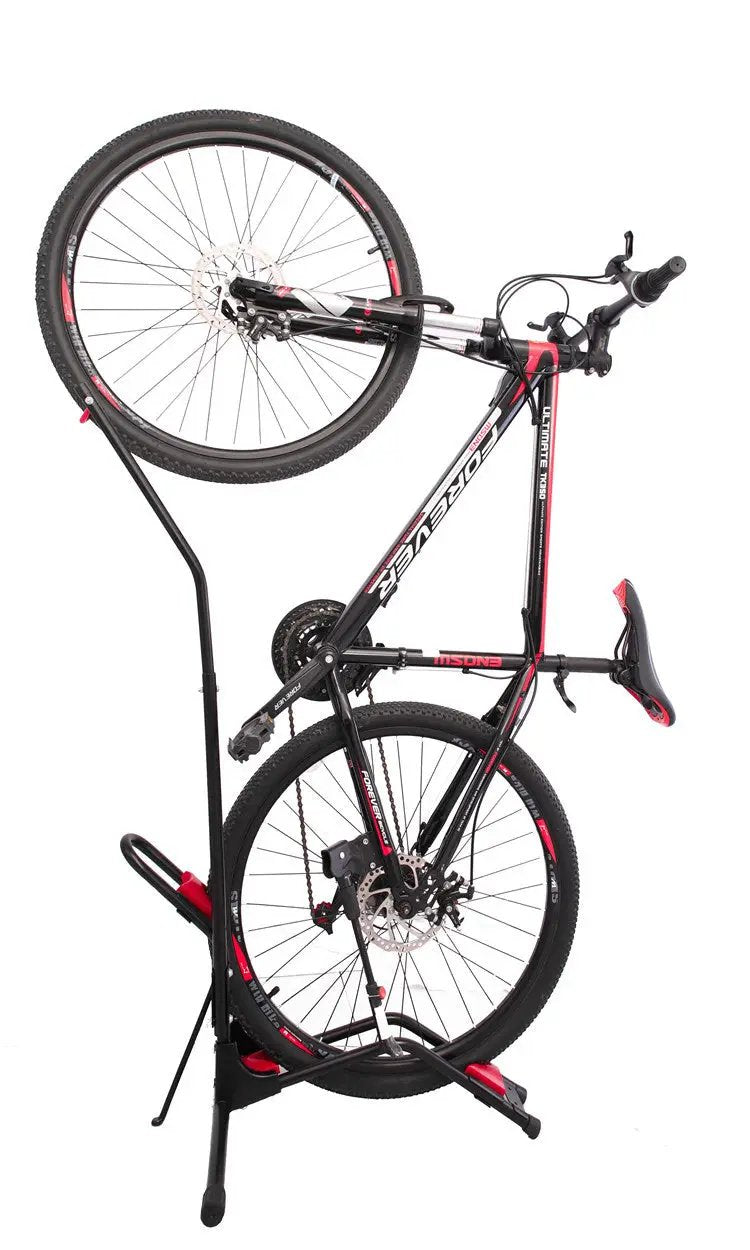 Vertical & Horizontal Bicycle Bike Floor Rack Stand Bicycle Stand by salelink.co.nz