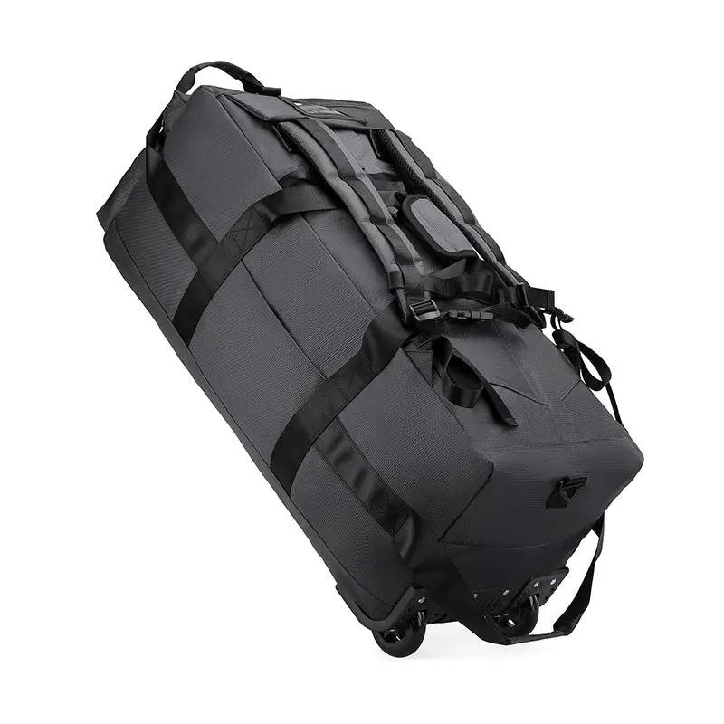Ecotrek Rucksack with Wheels 80L Rolling Duffle Bag with Wheels 31" Foldable Travel Duffel Versatile 2-in-1 CP1234 by ECOTREK