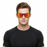 Polarized Lens Sunglasses - ORANGE by dealonline.co.nz