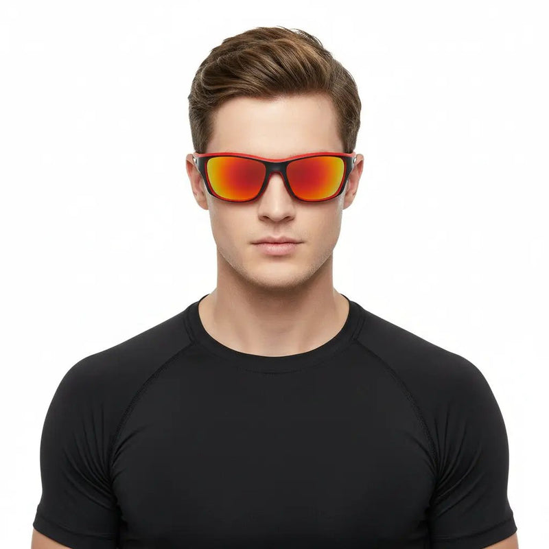 Polarized Lens Sunglasses - ORANGE by dealonline.co.nz