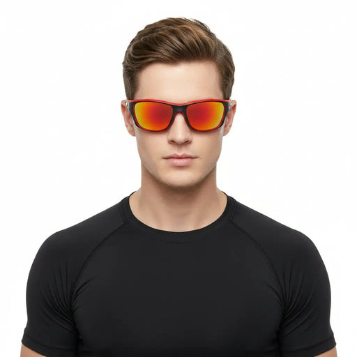 Polarized Lens Sunglasses - ORANGE by dealonline.co.nz