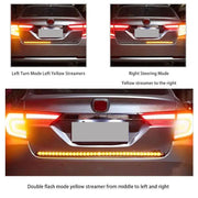 LED Tailgate Light Bar Strip 12V Flexible Switchback Red Amber Turn Signal Light by salelink.co.nz