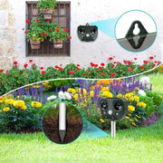 Solar Ultrasonic Bird Repeller Pest Animal Possum Deterrent by salelink.co.nz