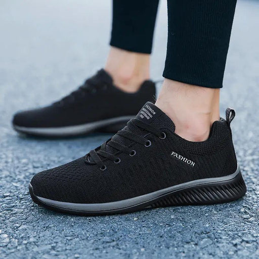 Mens Slip On Walking Shoes Lightweight Breathable Non Slip Running Shoes by dealonline.co.nz