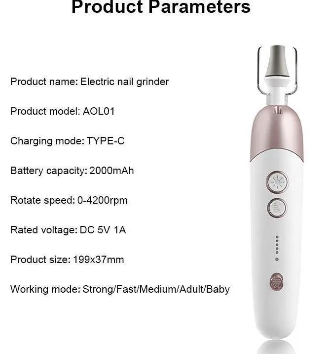 Electric Nail File Kit by salelink.co.nz