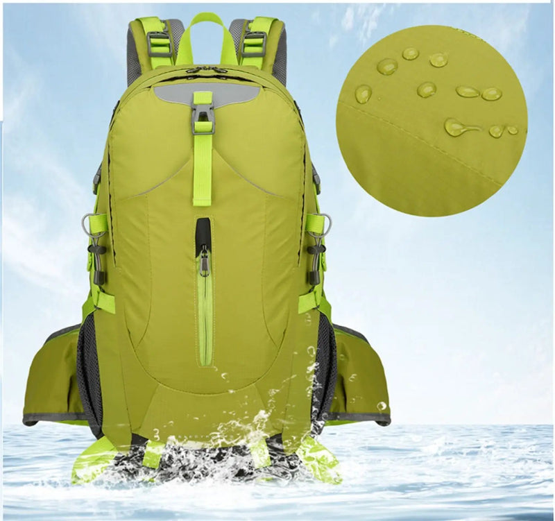 Ecotrek 40L Hiking Backpack – Waterproof Camping, Travel & School Camp Backpack RB3011 by ECOTREK