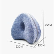 Memory Foam Leg Pillow - Grey by dealonline.co.nz