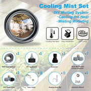 15M Outdoor Misting Cooling System by salelink.co.nz