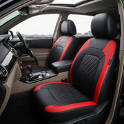Universal Fit Faux Leather Full Set Black Automotive Seat Covers fits by dealonline.co.nz