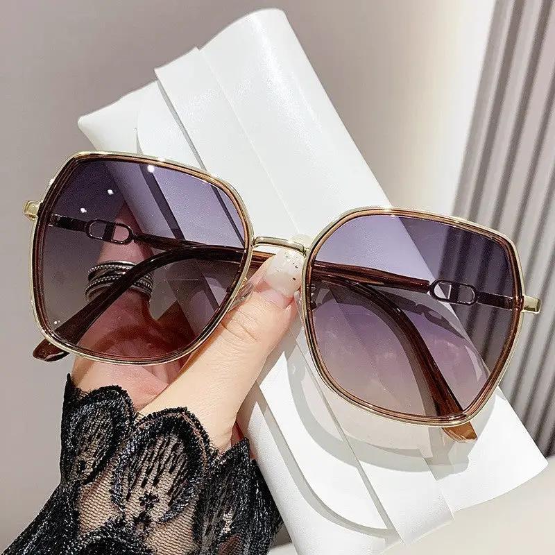 ECOTREK Oversized Fashion Sunglasses – Polarised UV Protection Shades for Women LX11 by ECOTREK
