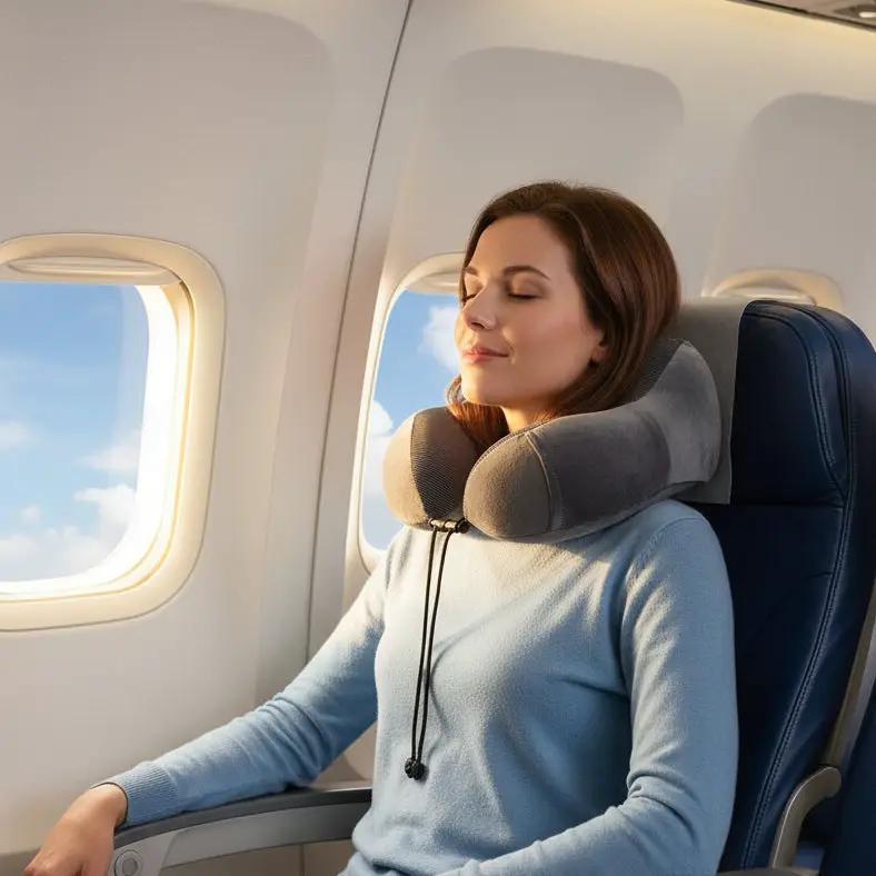 Memory Foam Neck Pillow by dealonline.co.nz
