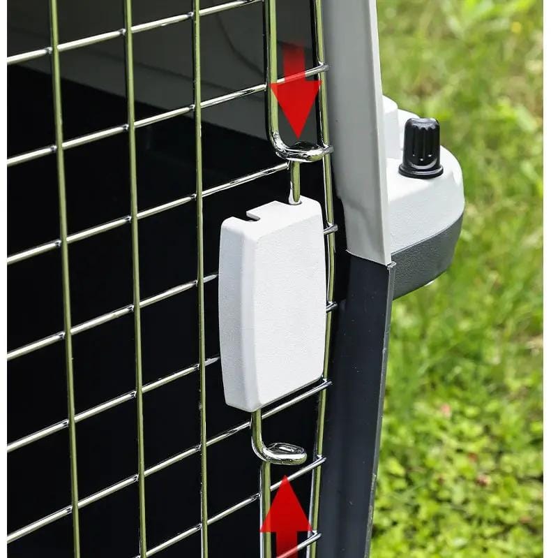 dealonline.co.nz Deal Online NZ 70cm - Wheeled Plastic Airline Travel Cage/Carrier/Crate 70cm - Wheeled Plastic Airline Travel Cage/Carrier/Crate