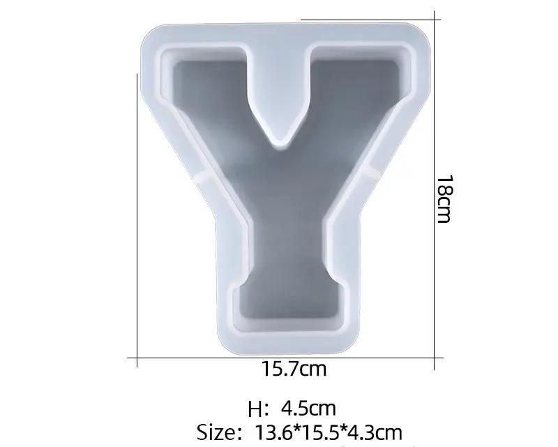 Alphabet Letter Moulds - Individual - Super Large by Resin Art NZ