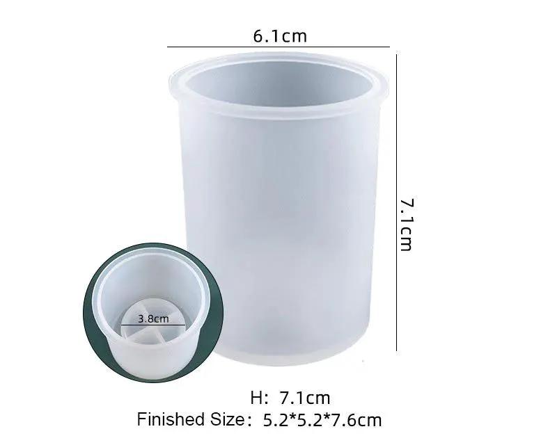 Silicone Candle Holder Moulds - 3 by Resin Art NZ