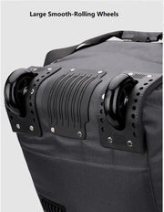 Ecotrek Rucksack with Wheels 80L Rolling Duffle Bag with Wheels 31" Foldable Travel Duffel Versatile 2-in-1 CP1234 by ECOTREK
