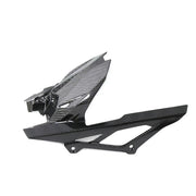 Kawasaki ZX4R (Mudguard & Chain Guard) Dry Carbon by CARBONISE