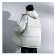 Men's Winter Jacket White XL - 4XL by dealonline.co.nz