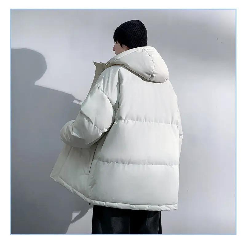 Men's Winter Jacket White XL - 4XL by dealonline.co.nz