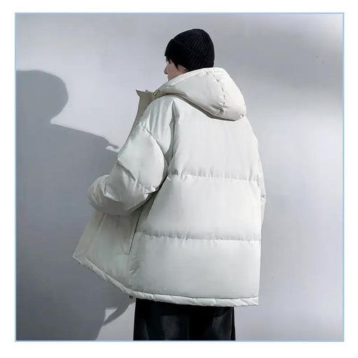 Men's Winter Jacket White XL - 4XL by dealonline.co.nz