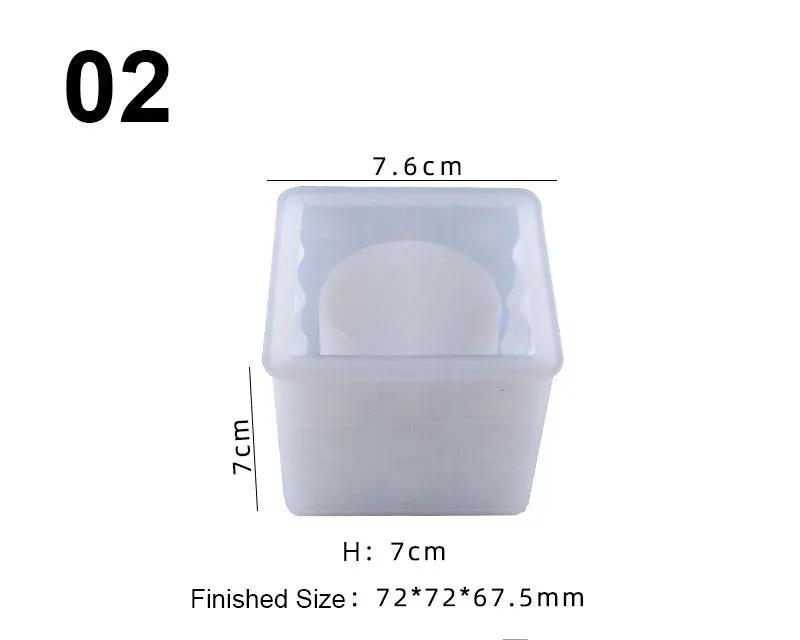 Candle Jewelry Storage Moulds Set for DIY Craft and Resin Art by Resin Art NZ