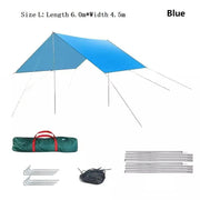Square Sun Shade Sail – Waterproof Outdoor Canopy for Garden, Patio, and Parties GAYL5203 by ECOTREK