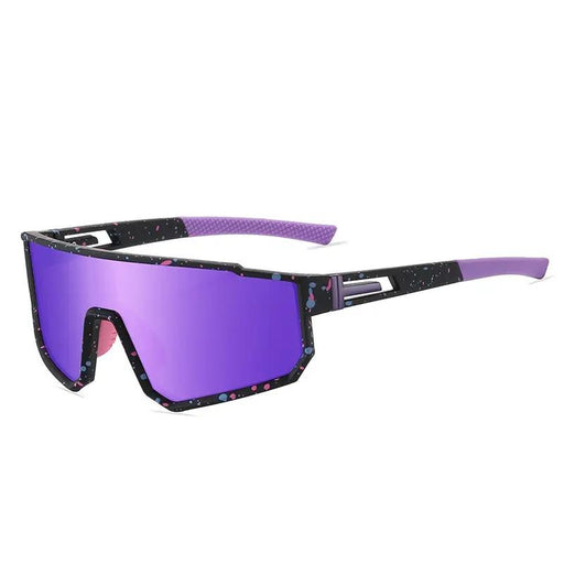 HD Polarized lens Sports Sunglasses Anti-Blue Ray Hydrophobic - Blue by dealonline.co.nz