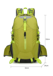 Ecotrek 40L Hiking Backpack – Waterproof Camping, Travel & School Camp Backpack RB3011 by ECOTREK