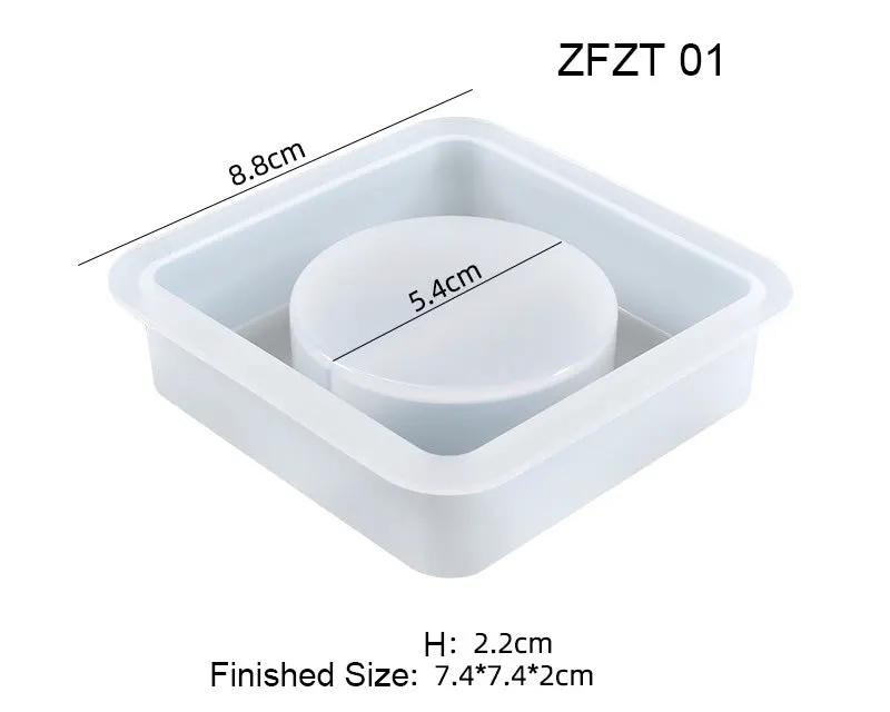 Candle Holder Moulds - 02 by Resin Art NZ