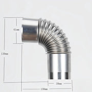 Camp Wood Stove Bent Flue by salelink.co.nz