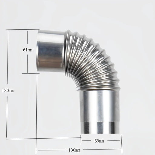 Camp Wood Stove Bent Flue by salelink.co.nz