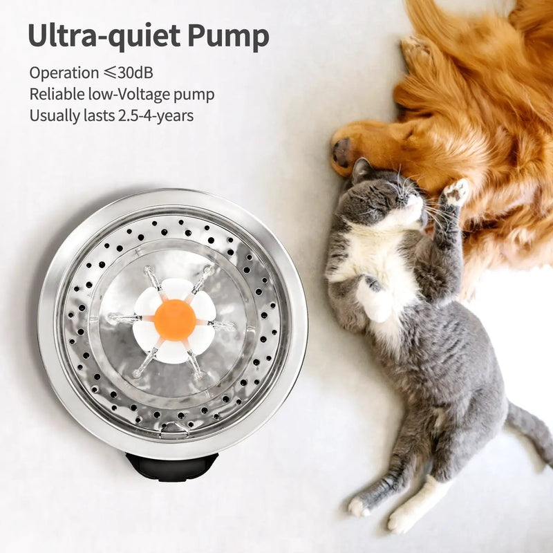 Electric Cat Pet Water Fountain by salelink.co.nz