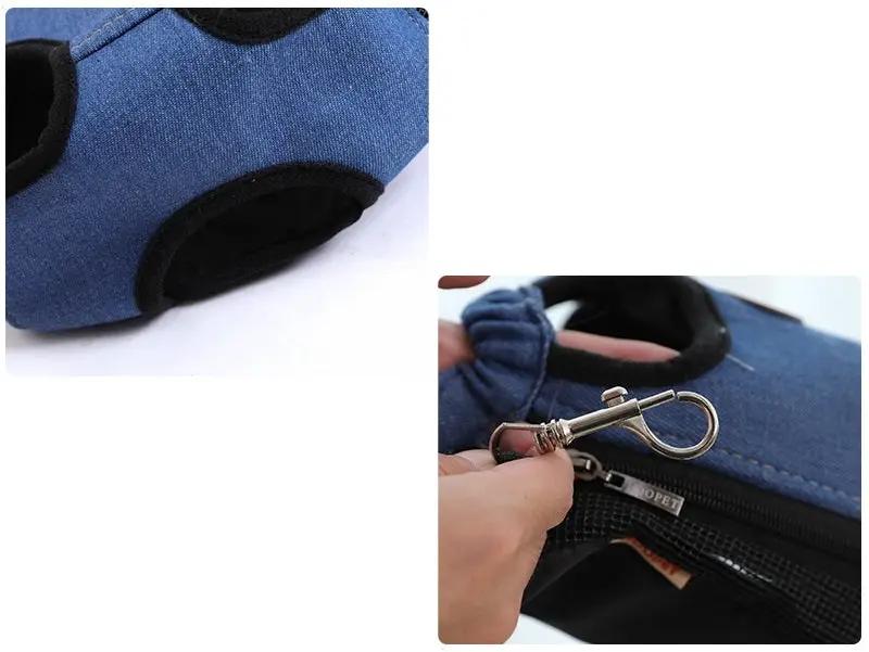 Pet/Puppy Travel Carry Bag, Blue, Medium by dealonline.co.nz