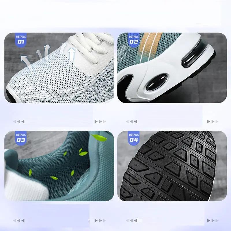 Walking Shoes Lightweight Breathable Non Slip Running 8-13 by dealonline.co.nz