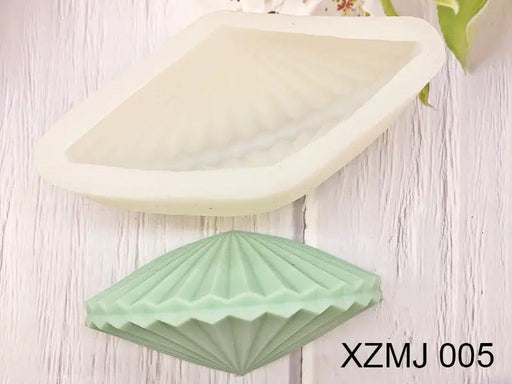 Epoxy Resin Candle Moulds - Pearl Shell by Resin Art NZ
